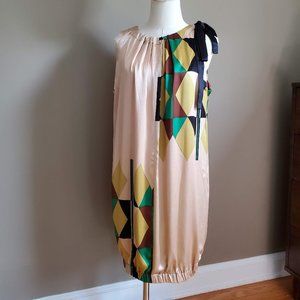 Tracy Reese 100% Silk Small Geometric Dress